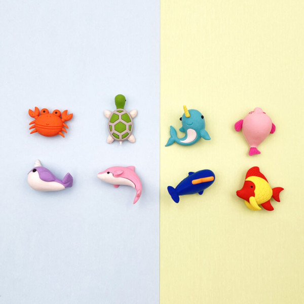 Set gumica za brisanje AQUARIUM (dve vrste) 