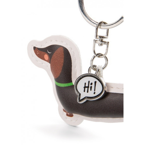 Privezak za ključeve DACHSHUND I belong to you 