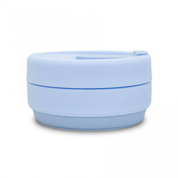 Silikonska flašica za vodu COOLPACK PASTEL POWDER BLUE 355 ml 