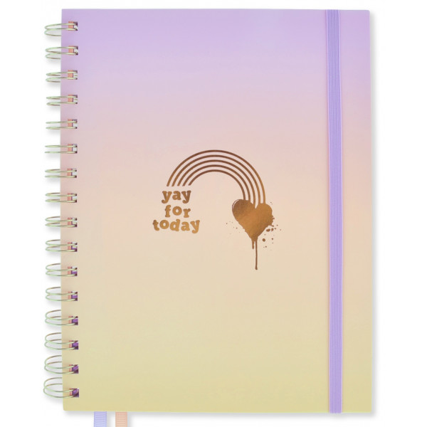 Notes sa spiralom A5 na linije SUNSET LOVE 