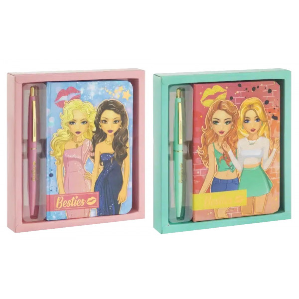 Notes 10x15 cm sa olovkom BESTIES (više vrsta) 