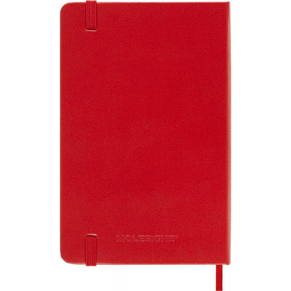 MOLESKINE datumirani planer 2025 TP CRVENI 9x14cm 