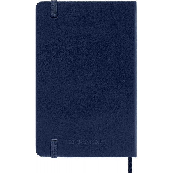MOLESKINE datumirani nedeljni planer TP 2025 PLAVI 13x21cm 
