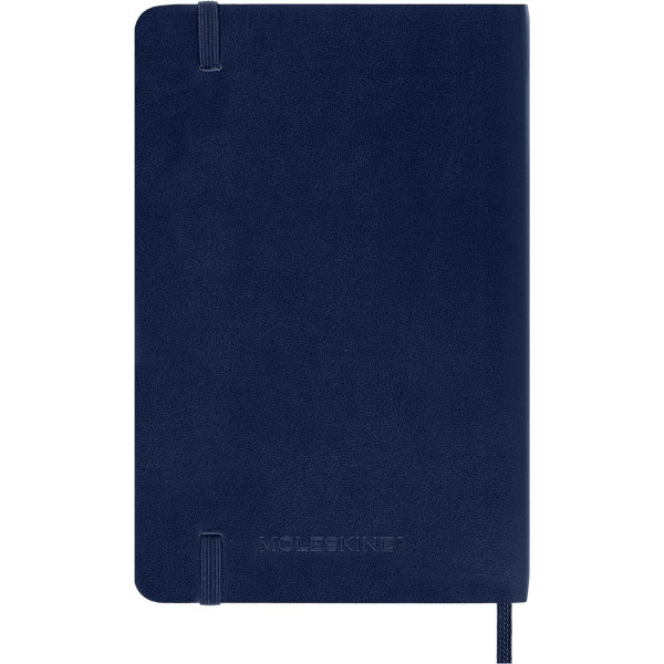 MOLESKINE datumirani nedeljni planer 2025 MP PLAVI 9x14cm 