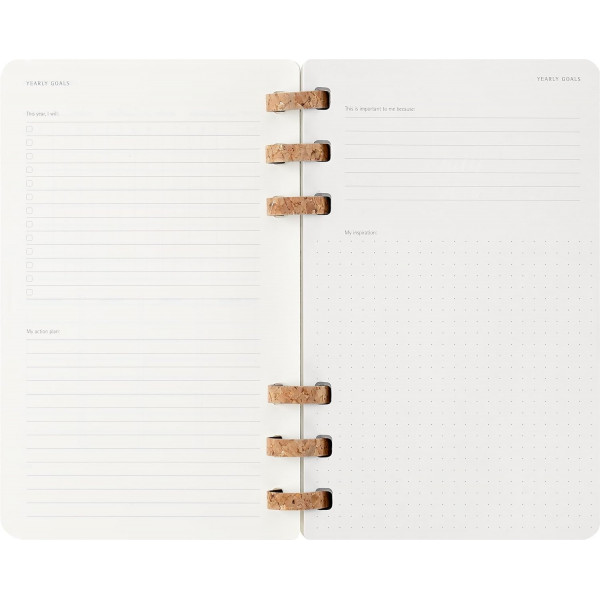 MOLESKINE planer  BLACK SOFT- L 2025 