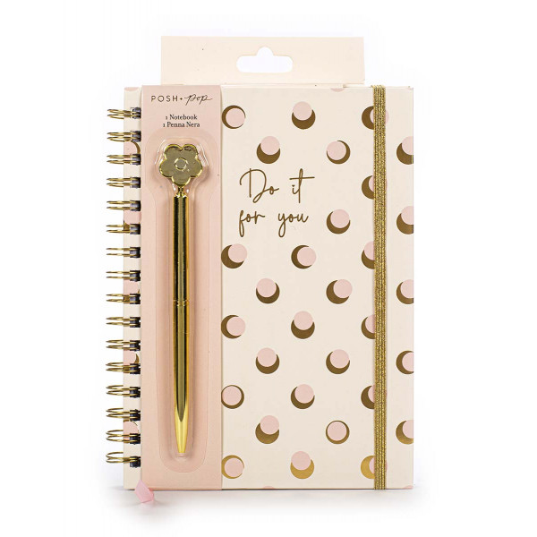 Notes na linije i olovka POSH POP Dot 