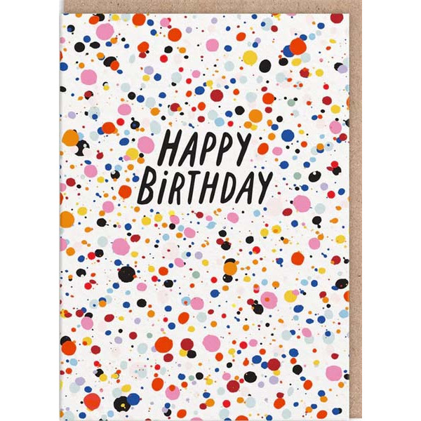 Rođendanska čestitka SPLATTER HAPPY BIRTHDAY 