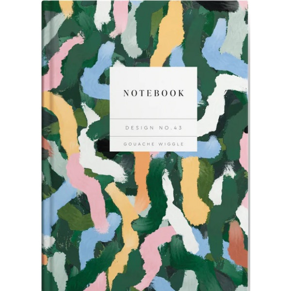 Notes A5 na linije TP, GOUACHE WIGGLE KALEIDO 