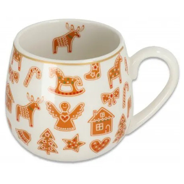 Novogodišnja šolja MEDENJACI 430ml 