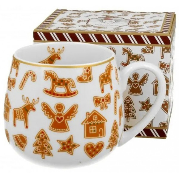 Novogodišnja šolja MEDENJACI 430ml 