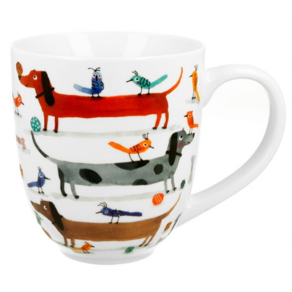 XXL šolja DOG'S WORLD - LONG DOGS 1000ml 