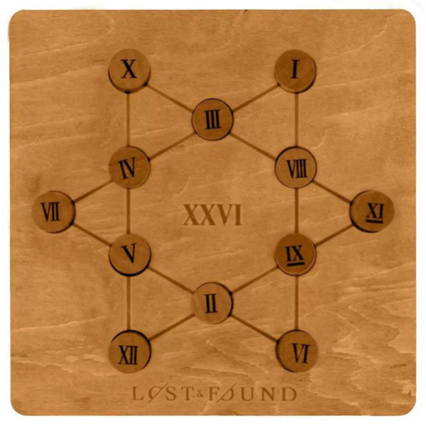 IQ puzzle ROMAN NUMERAL 