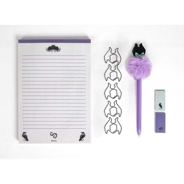 Poklon set - notes i olovka DISNEY VILLANAS 