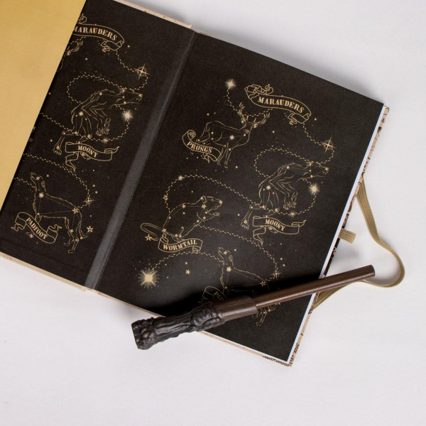 Poklon set - svetleći notes i olovka HARRY POTTER 