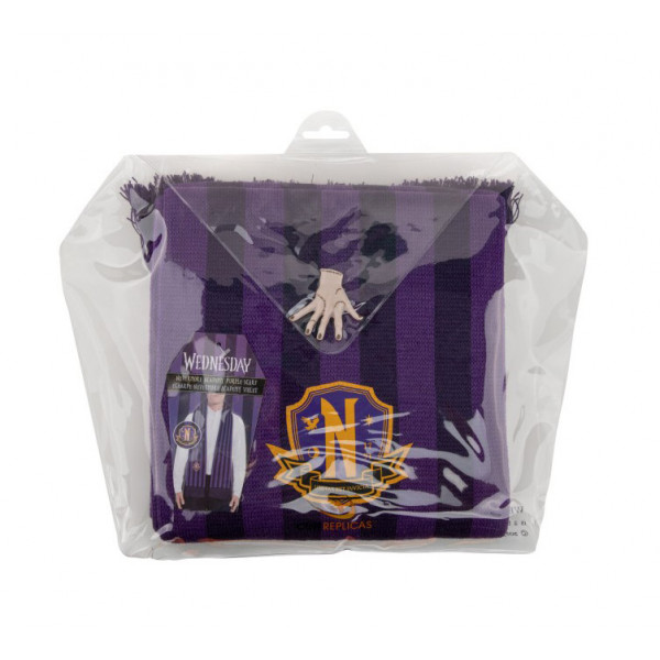 Šal NEVERMORE ACADEMY PURPLE 