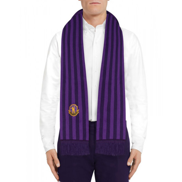 Šal NEVERMORE ACADEMY PURPLE 
