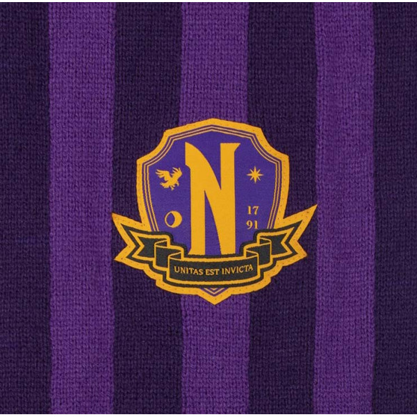 Šal NEVERMORE ACADEMY PURPLE 