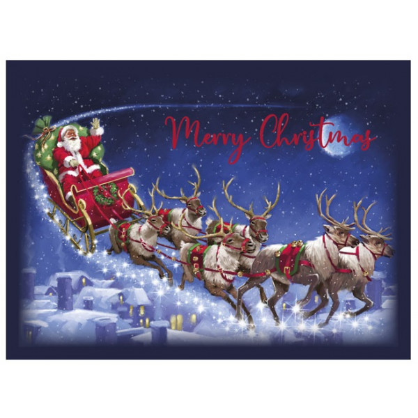 Novogodišnja kutija FLYING SANTA S 