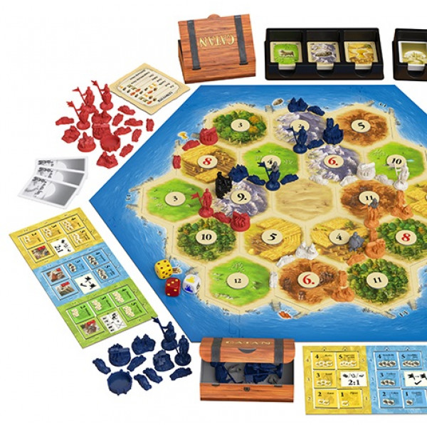 Strateška igra CATAN GRADOVI I VITEZOVI 