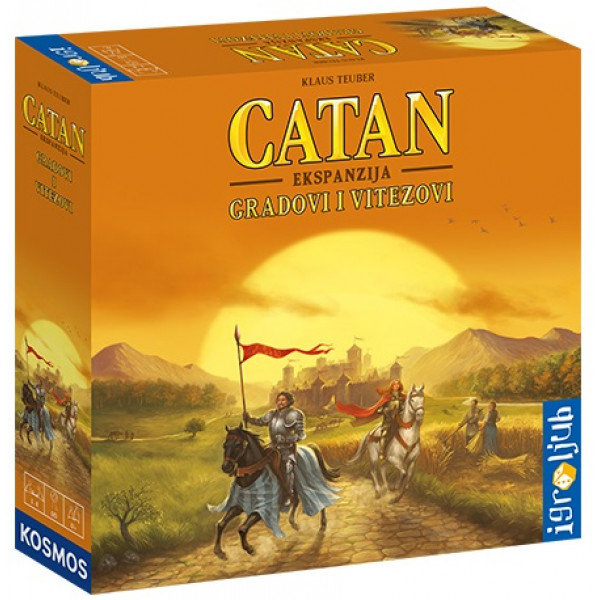 Strateška igra CATAN GRADOVI I VITEZOVI 