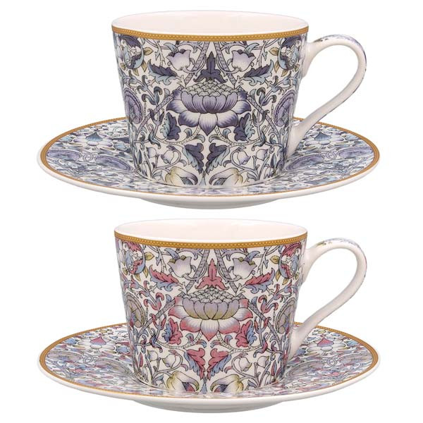 Šolja sa tacnom LODDEN  (dve vrste)