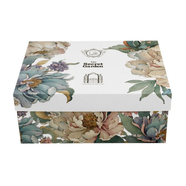 Set 2 šoljice za espresso ROYAL PEONY WHITE 