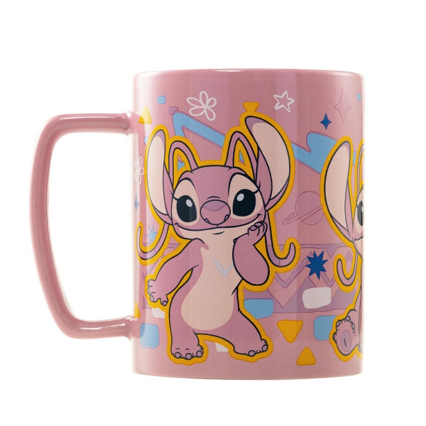 Šolja sa pliš omotačem LILO & STITCH - ANGEL 