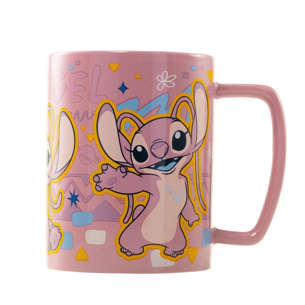 Šolja sa pliš omotačem LILO & STITCH - ANGEL 