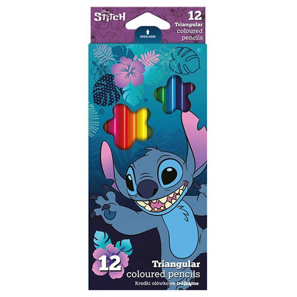 Drvene bojice STITCH 12kom 