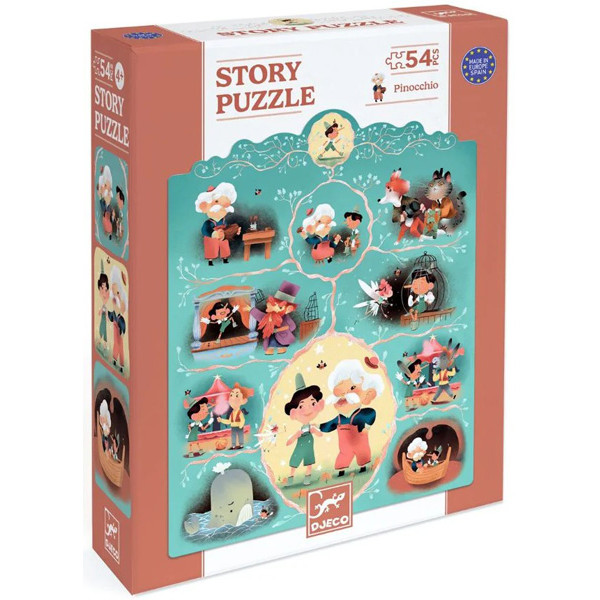 Puzzle za decu PINOKIO 54kom 