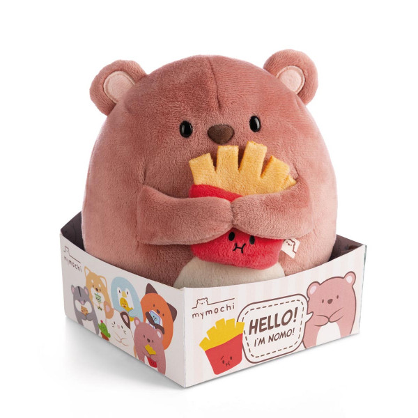 Plišana igračka NICI mymochi bear Nomo with fries 16cm 