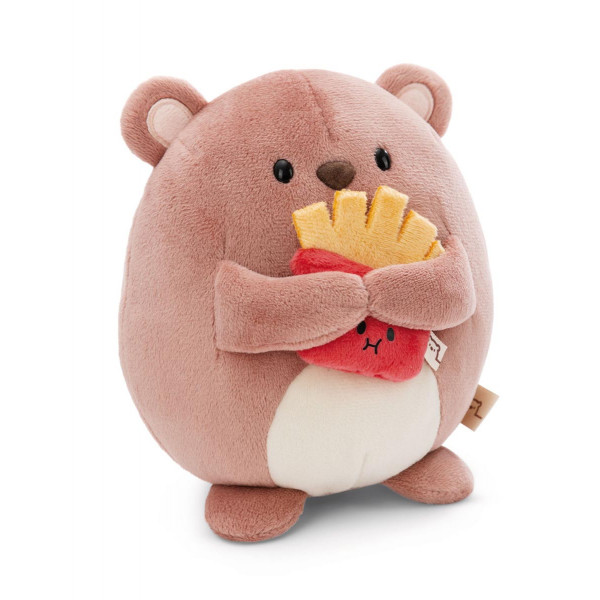 Plišana igračka NICI mymochi bear Nomo with fries 16cm 