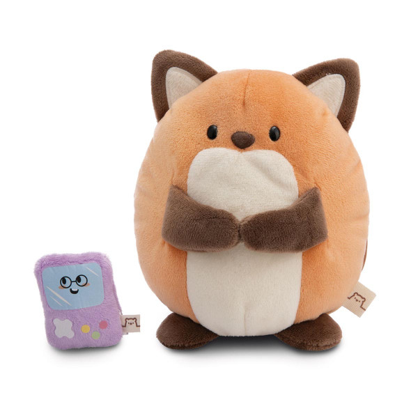 Plišana igračka NICI mymochi Fox Geeks with video game 16cm 
