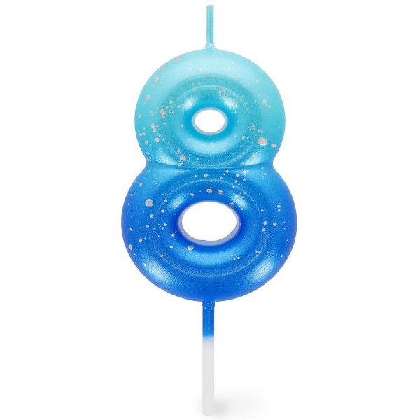 Rođendanska svećica BLUE - 8 