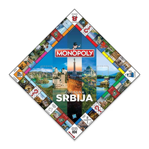 Društvena igra MONOPOL ČUDESNA SRBIJA 