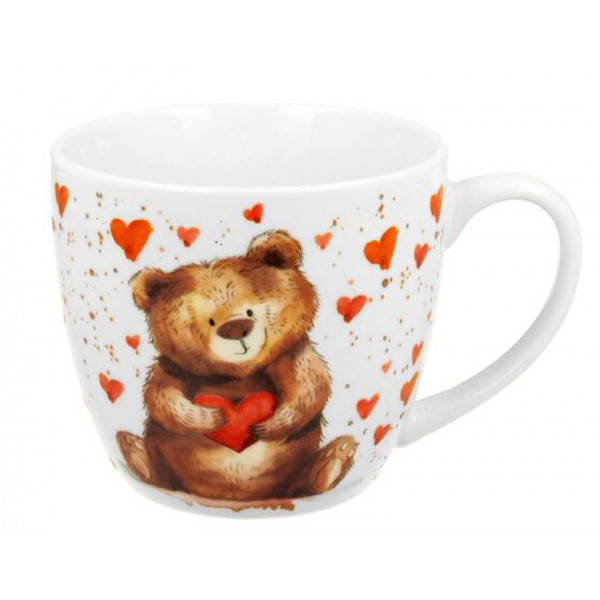 Šolja MEDA SA SRCEM 460ml 