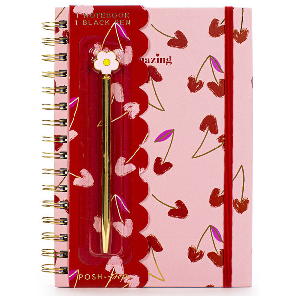 Notes na linije sa olovkom AMAZING CHERRY 