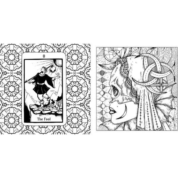 ART THERAPY COLOUR THE TAROT 