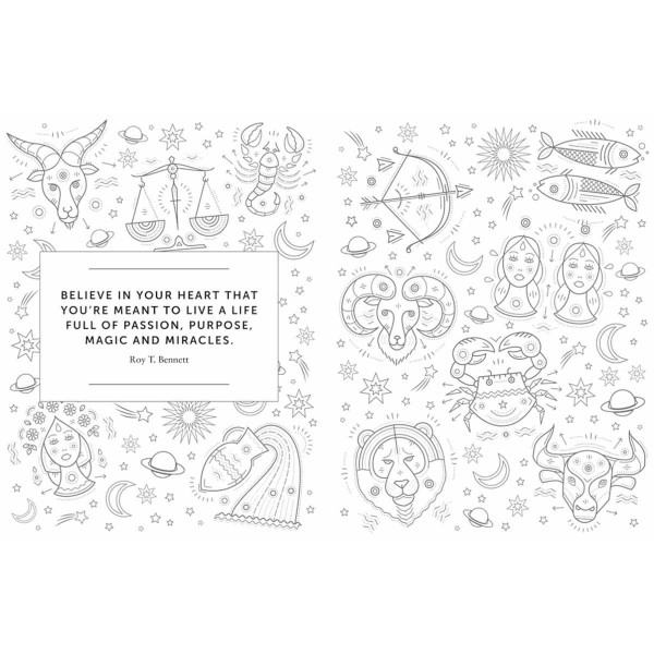 ART THERAPY MAGIC COLORING BOOK 