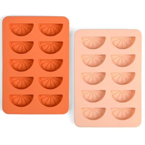 Set dva silikonska kalupa za led ORANGE 