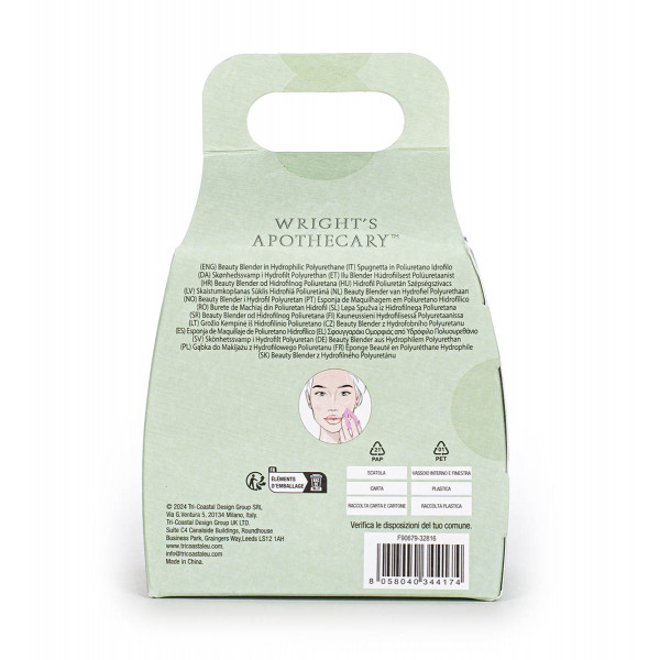 Set sunđera za šminkanje WRIGHT'S APOTHECARY 