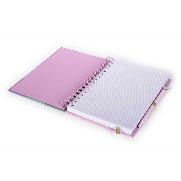 Notes sa spiralom A5 i olovka POSH POP 