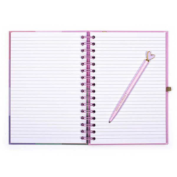 Notes sa spiralom A5 i olovka POSH POP 