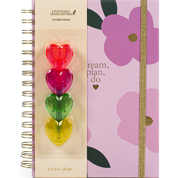 Notes sa spiralom na linije A5 POSH POP 