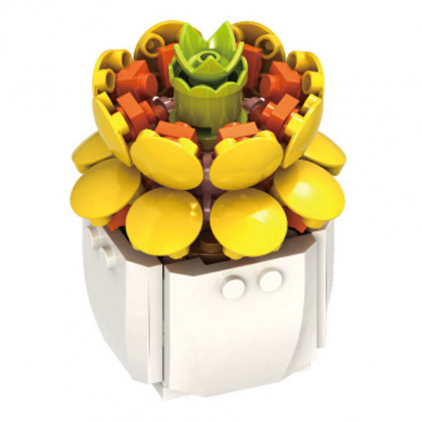 Kreativni set sklopivih kocki SOBNO CVEĆE  (više vrsta) 