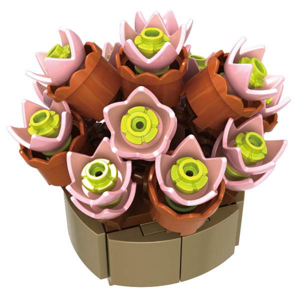 Kreativni set sklopivih kocki SOBNO CVEĆE  (više vrsta) 