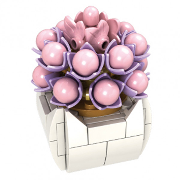 Kreativni set sklopivih kocki SOBNO CVEĆE  (više vrsta) 