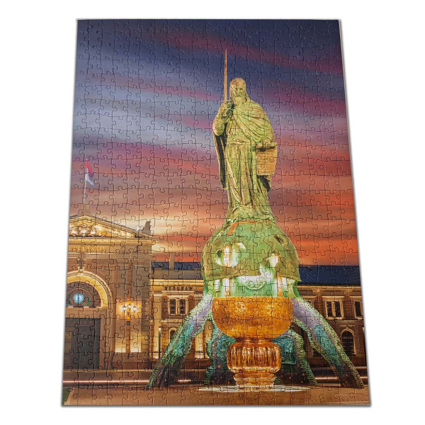 Puzzle 500 BEAUTY OF SERBIA Spomenik Stefanu Nemanji 