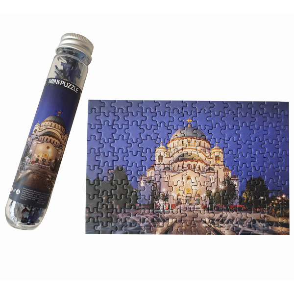 Puzzle 150 u tubi BEAUTY OF SERBIA (više vrsta) 