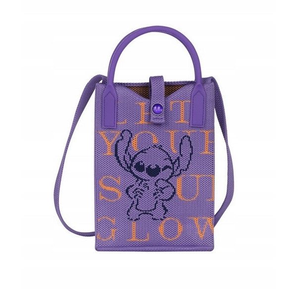 Torba na rame DISNEY FASHION -PURPLE Lilo & Stitch 19 cm 